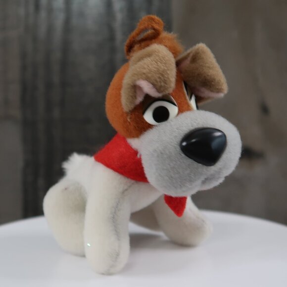 Dodger Dog Oliver & Company 1988 McDonalds Toy Small Plush Walt Disney - Picture 2 of 6